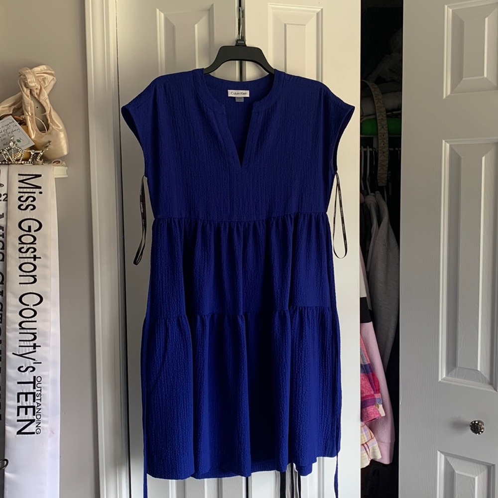 Royal blue Calvin Klein Sunday Dress